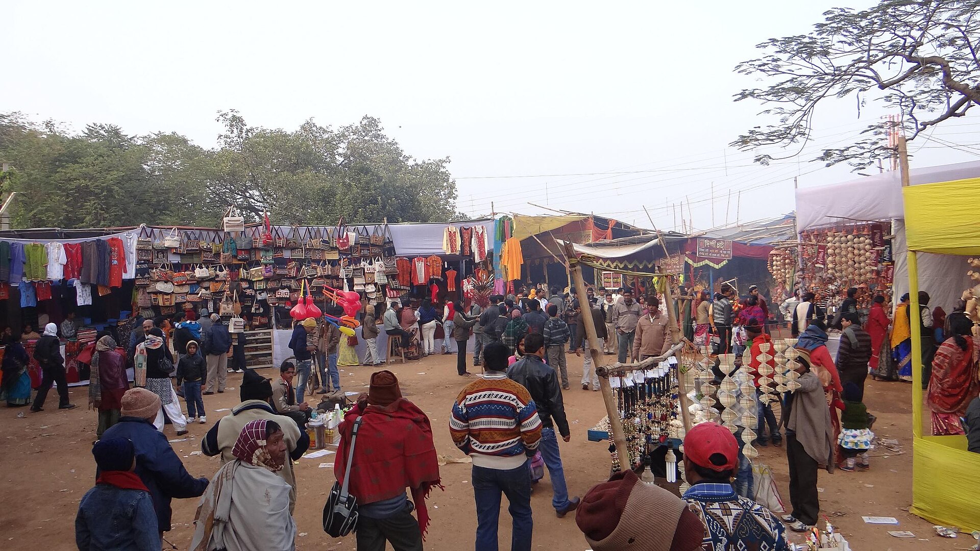Poush Mela — the annual fair of Santiniketan